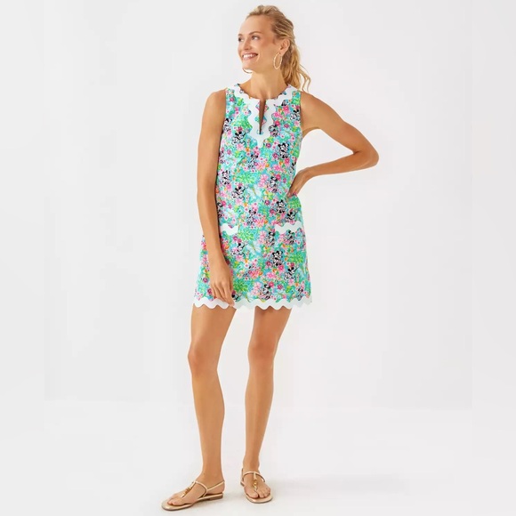 NWT LILLY PULITZER Lilly Hearts Disney Romey Shift Romper - Picture 4 of 6